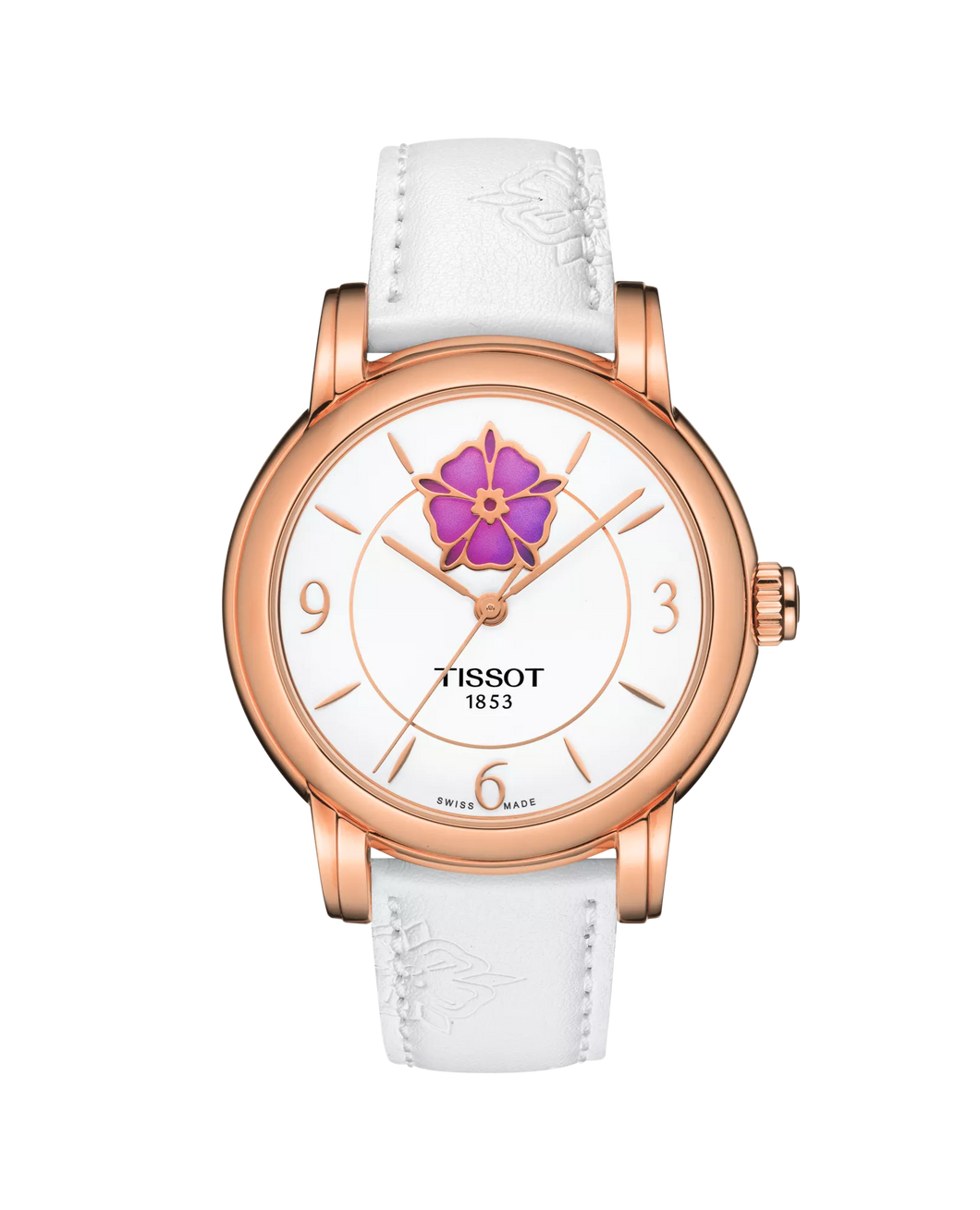 Tissot Lady Heart Flower Powermatic 80 T050.207.37.017.05 - Arnik Jewellers