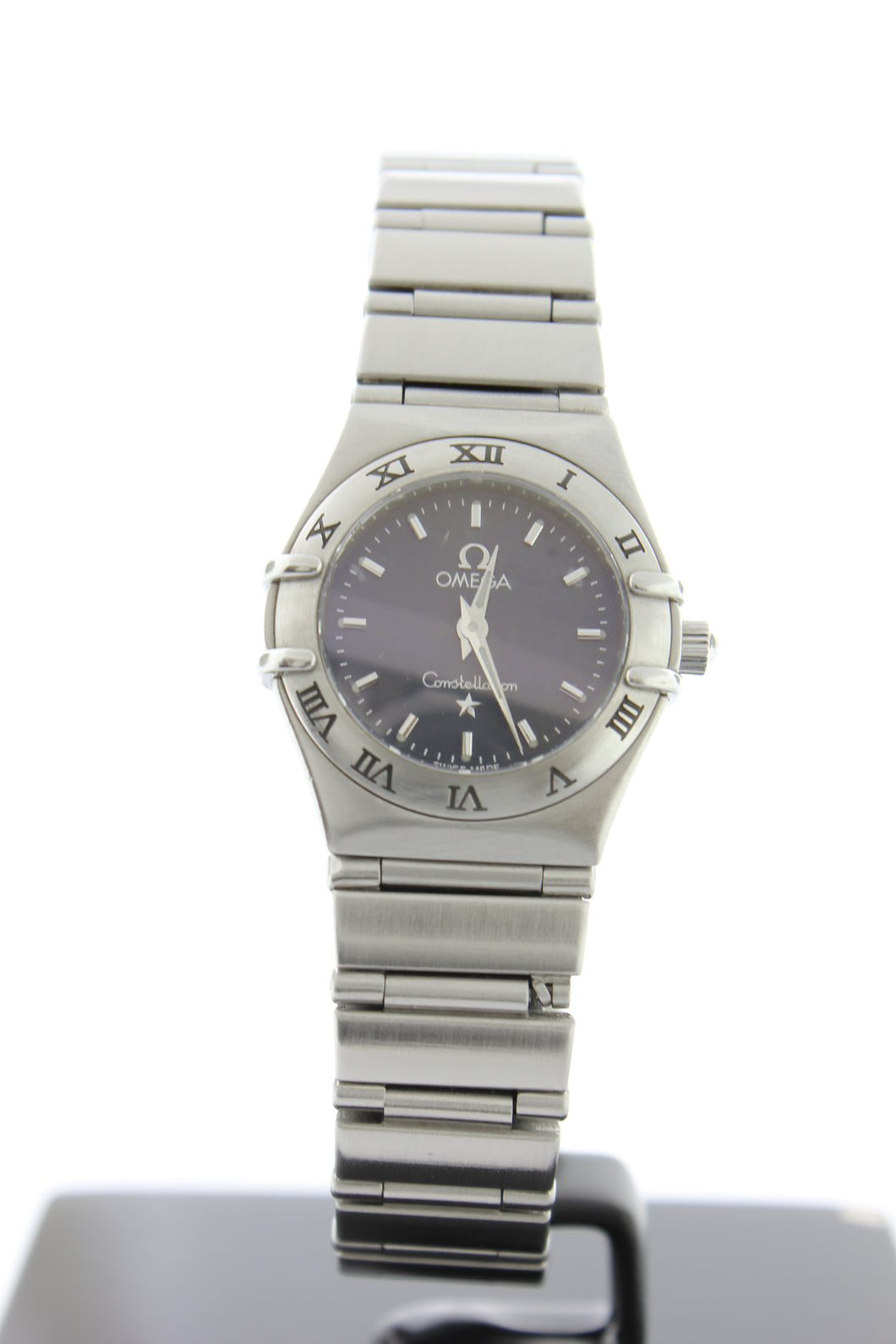 Omega Constellation Stainless Steel Blue Dial 1562.40.00 22.5mm Quartz - Arnik Jewellers