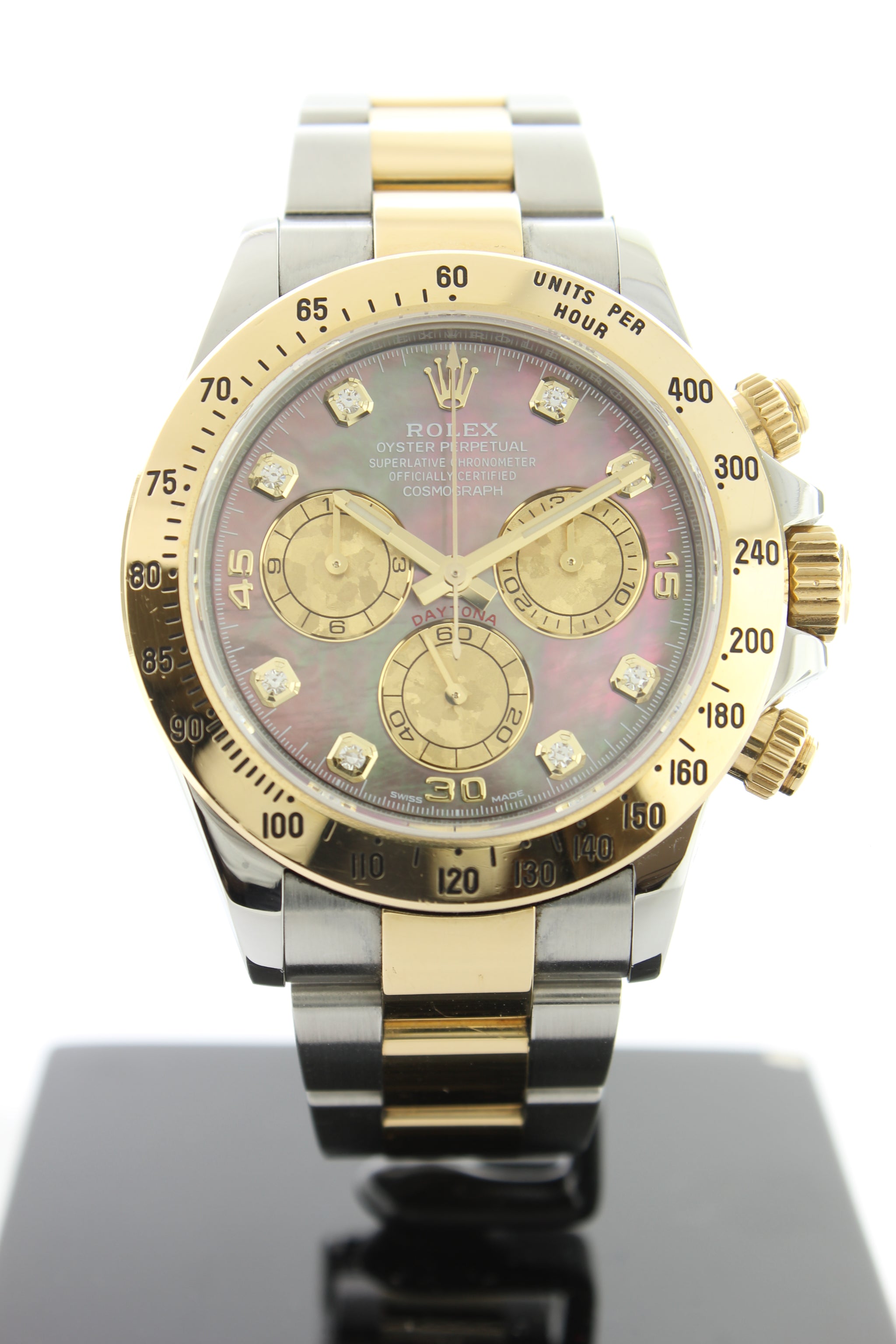 Rolex cosmograph daytona oyster 40 mm steel and yellow gold sale