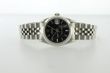 Load image into Gallery viewer, Rolex Datejust Lady Midsize 31mm Stainless Steel Jubilee Black Dial 68240 - Arnik Jewellers
