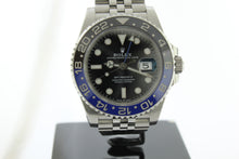 Load image into Gallery viewer, Rolex GMT Master II Black &amp; Blue Ceramic Bezel Stainless Steel Jubilee 126710BLNR - Arnik Jewellers
