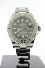 Load image into Gallery viewer, Rolex Yachtmaster Slate Dial Platinum Bezel 126622 Stainless Steel 40mm Oyster - Arnik Jewellers
