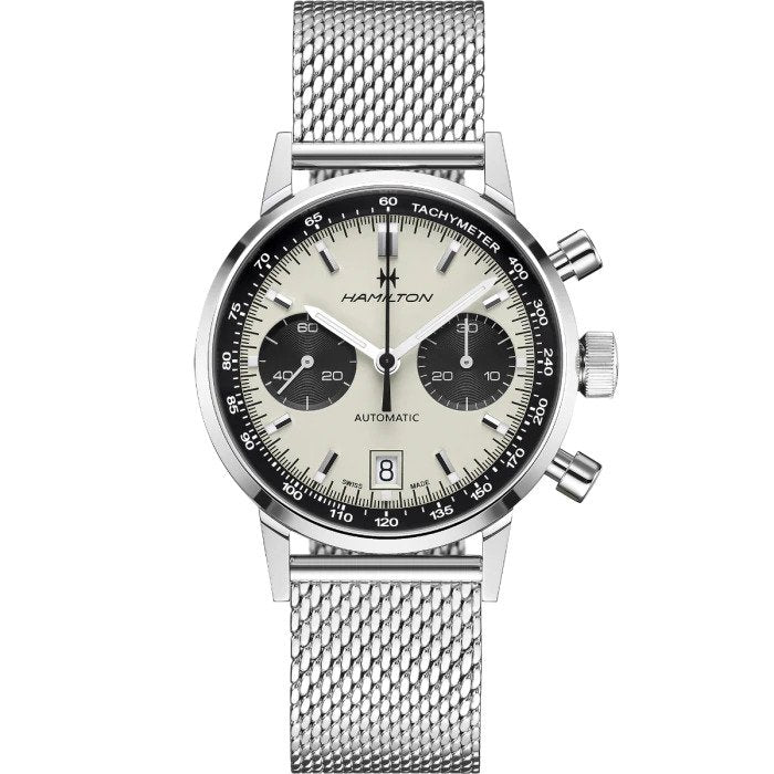 Hamilton American Classic Intra-Matic Auto Chrono 40mm H38416111 - Arnik Jewellers