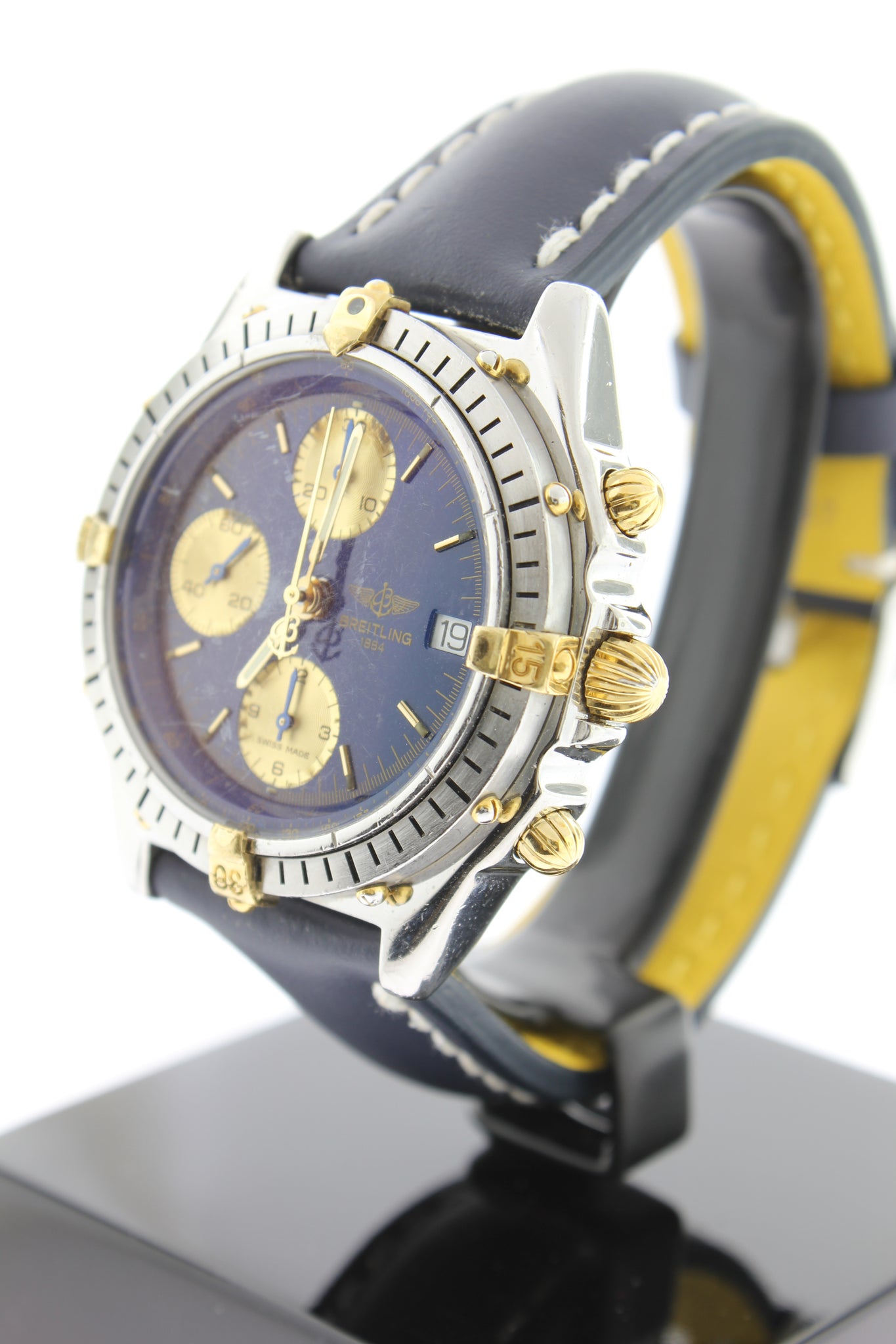 Breitling chronomat 18k outlet gold