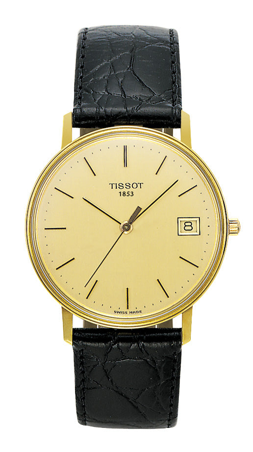 Tissot goldrun best sale 18k gold